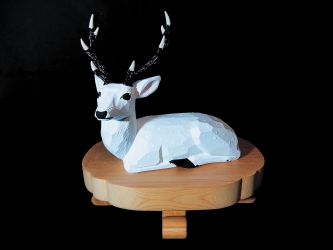 一刀彫　平井　和希 氏